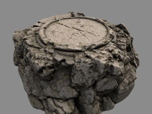 temple 05 3D Model