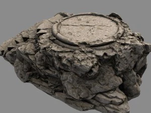 temple 05 3D Model