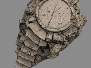 temple 05 3D Model