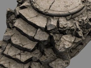 temple 05 3D Model