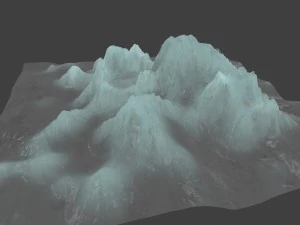 snowmountain18 3D Model