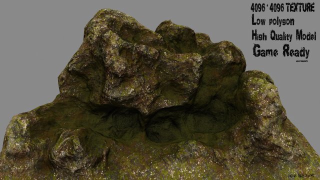 rock 12 Modelo 3D .c4d .max .obj .3ds .fbx .stl .blend 