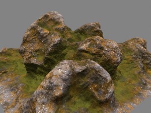 rock 14 3D 모델