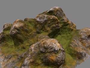 rock 14 3D 모델