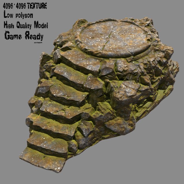 temple 13 3D Model .c4d .max .obj .3ds .fbx .stl .blend 