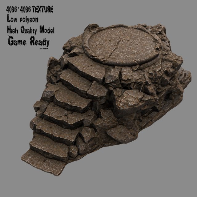 temple 3D Model .c4d .max .obj .3ds .fbx .stl .blend 