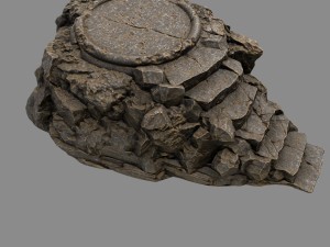temple Modèle 3D