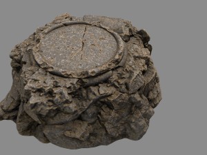 temple Modèle 3D