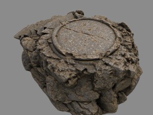 temple Modèle 3D
