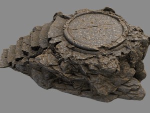 temple Modèle 3D