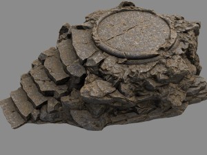 temple Modèle 3D