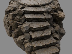 temple Modèle 3D