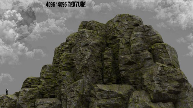 mountain 3D 모델 .c4d .max .obj .3ds .fbx .stl .blend 