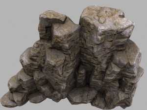 montain 3 3D 模型