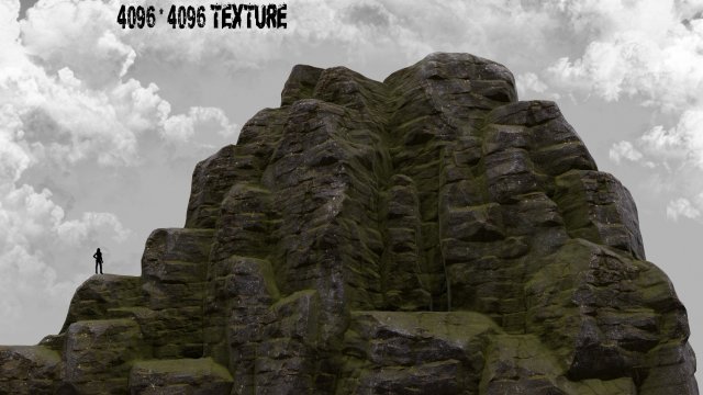 montain 4 3D 모델 .c4d .max .obj .3ds .fbx .stl .blend 