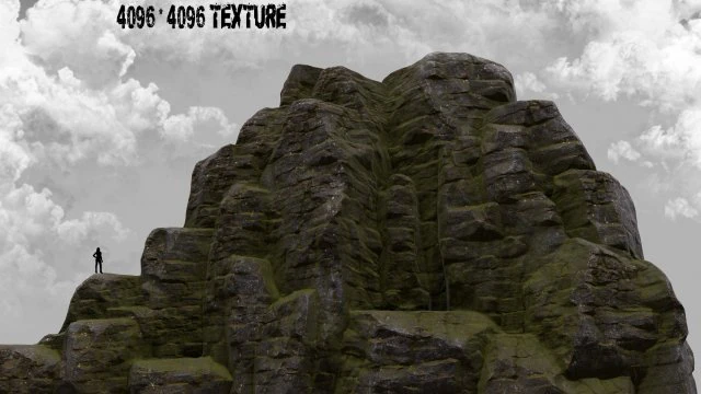 montain 4 3D Model .c4d .max .obj .3ds .fbx .stl .blend
