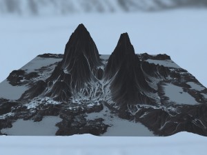 snowmountain 23 3D Model