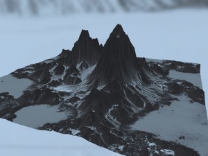 snowmountain 23 3D Model