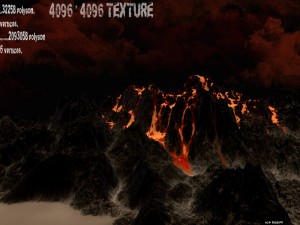 volcano 3D Model