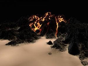 volcano 3D Model