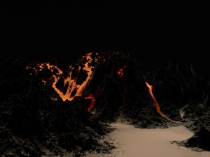 volcano 3D Model