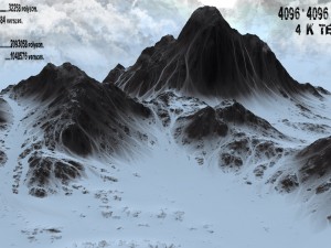 snowmountain 25 3D Model