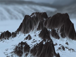 snowmountain 26 3D-Modell