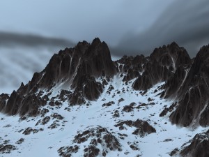 snowmountain 27 Modello 3D