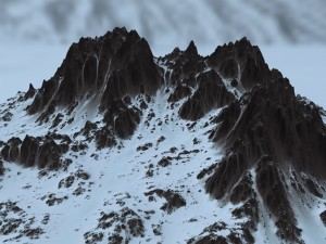 snowmountain 27 Modello 3D