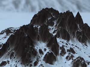 snowmountain 27 Modello 3D