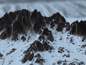 snowmountain 27 Modello 3D