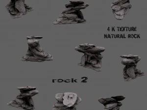 rocks set 3D Model