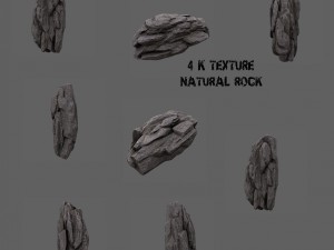 rocks set Modello 3D