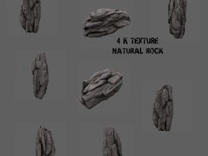 rocks set 3D Model