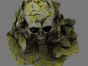 skull cave 3D Model