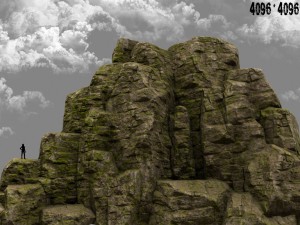 montain 3D मॉडल
