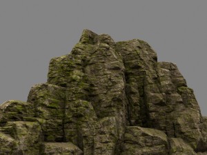 montain 3D Modell