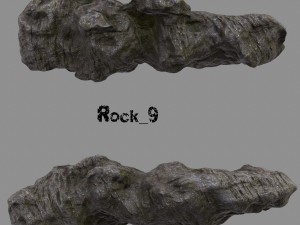 forest rock Modelo 3D