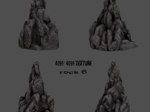 cliff rocks 3D Model