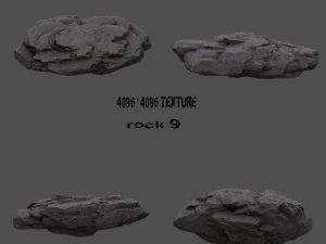 cliff rocks 3D Model