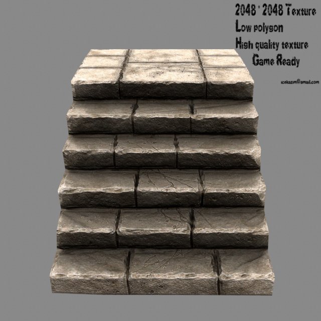 starway 3 3D Model .c4d .max .obj .3ds .fbx .stl .blend 