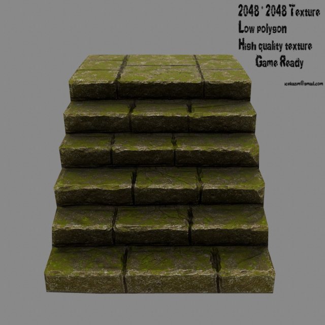 starway 4 3D Model .c4d .max .obj .3ds .fbx .stl .blend 