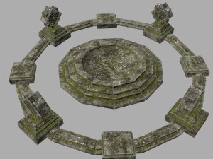 temple 3D Модель