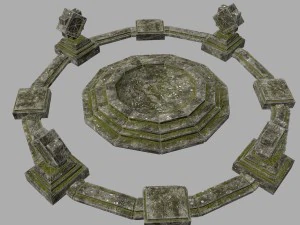 temple 3D Model