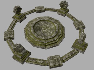 temple 3D Модель