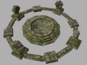 temple 3D Model