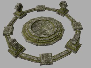 temple 3D Model