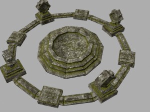 temple 3D Модель