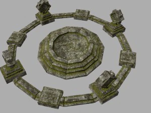 temple 3D Model