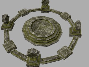 temple 3D Модель